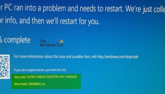 How to Fix ‘System Thread Exception Not Handled’ Error in Windows 10