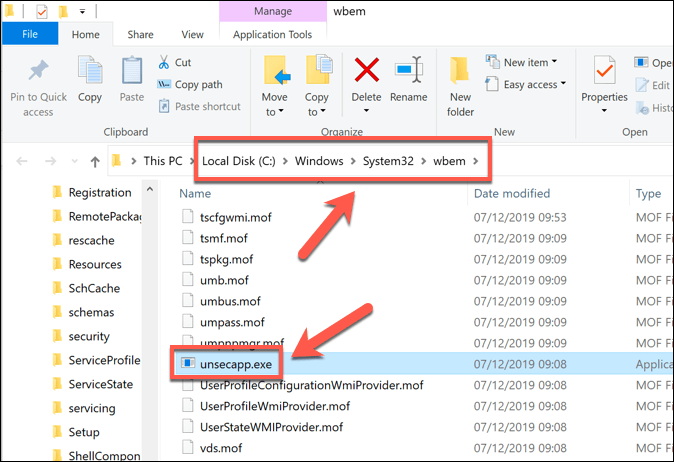 Windows-Explorer-Unsecapp-Opened
