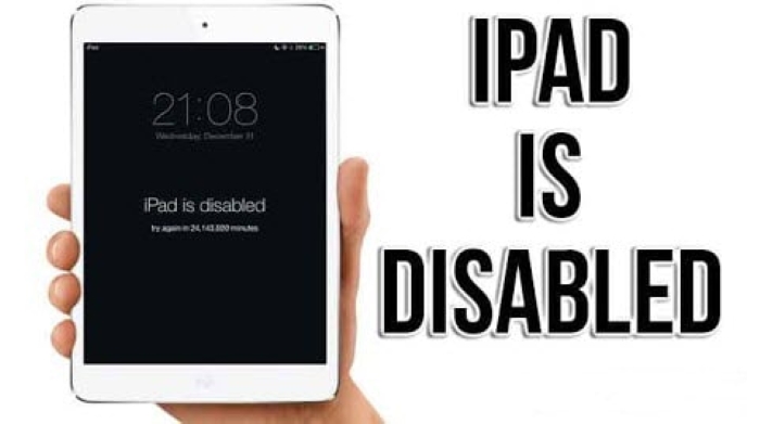 ipad is disabled