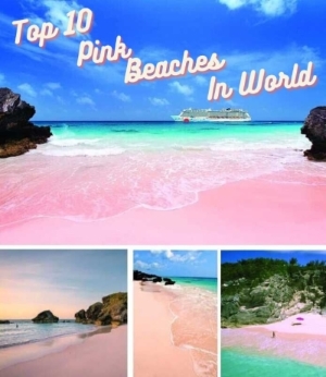 top 10 pink beaches in the world