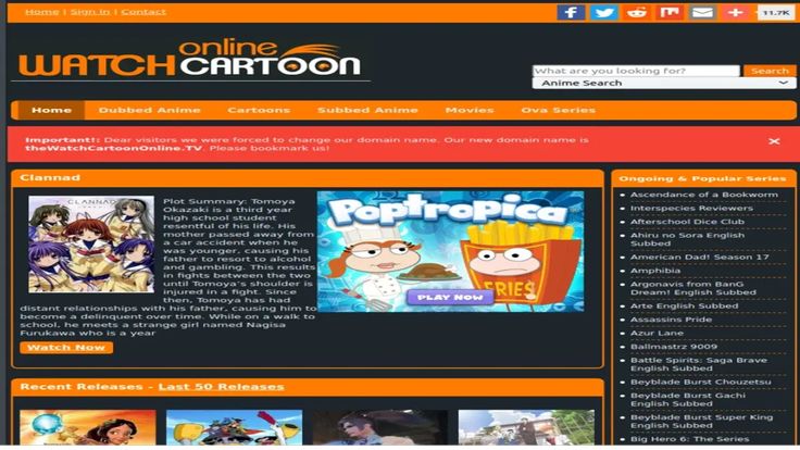 Free Cartoon Websites