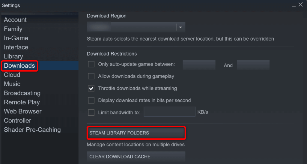 Fix unable to sync files Steam Cloud