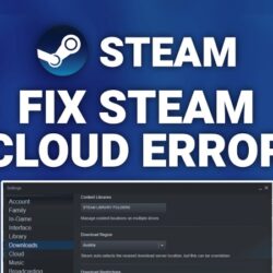 Steam Cloud sync error troubleshooting guide